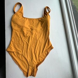 One piece bathing suit